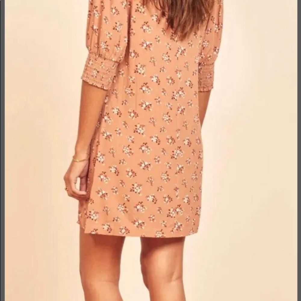 Reformation dress lea mini dress micro floral medium - Picture 3 of 10